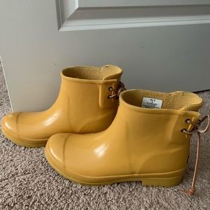 Sperry Yellow Rain Boots